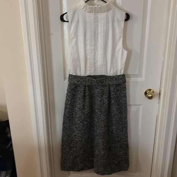 NWT Juicy Bubbly Boucle Ruffle Collar Belted Dress with mohair & alpaca size 10 - Picture 8 of 14